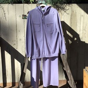 St John Sport zip front sweater